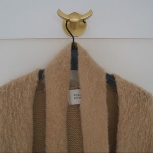 FORMING Camel Cardigan